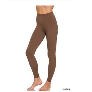 ZENANA - PREMIUM MICROFIBER FULL LENGTH LEGGINGS